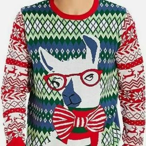 Raisevern Lama Christmas Holiday ugly